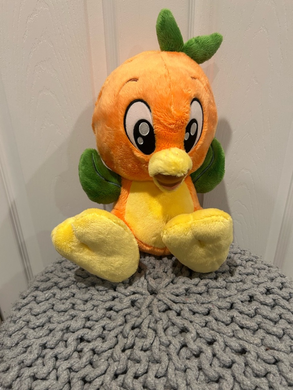 Disney Parks Big Feet Plush - Orange Bird - Magic Kingdom - 10"
